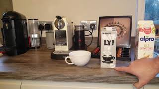 Oatly Barista Edition Review  The best oat milk for Nespresso [upl. by Uzial]