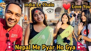 🇳🇵 Nepal Me Aate He Pyar Ho Gya ❤️  First Day in Nepal 🇳🇵  Nepal Cute Girl 🥰 [upl. by Eleon786]