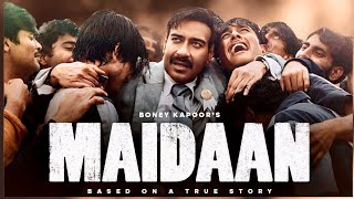 Maidaan Full Movie  Ajay Devgn  Priyamani  Gajraj Rao  Review And Facts [upl. by Nnave220]