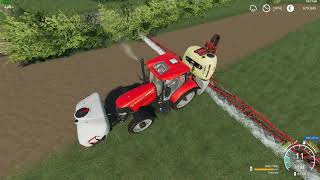 farming simulator 19 erbicida e cura degli animali [upl. by Aninotna]