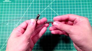 Miniature 101  Pin vice amp Drill bits [upl. by Gottuard]