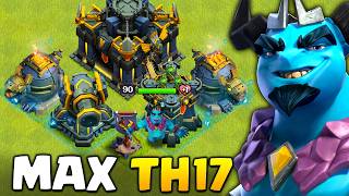 Maxed Town Hall 17 Attacks  The Best Strategies [upl. by Nonad]