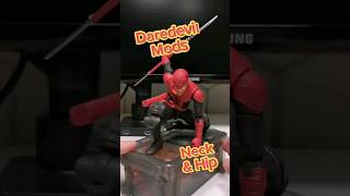 Daredevil Neck amp Hip Mod Marvel Knights Legends Hasbro Pulse Action Figure Custom Fix [upl. by Nnyleak]