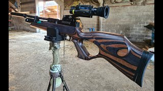 Weihrauch HW100KT Laminate 22 Review Air rifle sub 12 flb [upl. by Ranite]