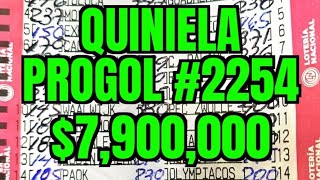 Quiniela Progol 2254 Analisis Completo subscribe progol [upl. by Sundin]