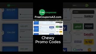 Chewy Promo Codes  FreeCouponsAZcom [upl. by Theone]