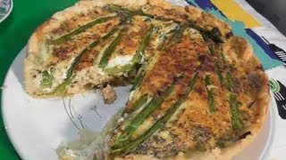 Gordon Ramsays kitchen nightmares Momma Cherri Fresh salmon and asparagus quiche [upl. by Ylaek]