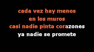 Amores como el nuestro  Video Karaoke [upl. by Nizam]