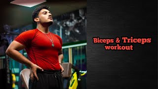 Biceps amp Triceps workout  Arms Day [upl. by Salaidh176]