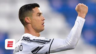 Did Cristiano Ronaldo send a message to the media with his hat trick vs Cagliari  ESPN FC [upl. by Averi474]