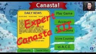 Expert Canasta III with Lindsay1 [upl. by Ymia]