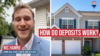 How Do Deposits Work In Real Estate  Nic Hamre [upl. by Intruoc]