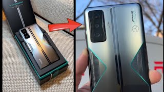 Xiaomi Redmi K50 Gaming Edition  MercedesAMG F1 version unboxing [upl. by Enelak]