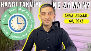 Hangi Takviye NE ZAMAN NASIL Kullanılır Omega 3 Magnezyum Demir Çinko Probiyotik D3K2 [upl. by Eillime]