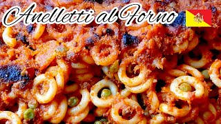 Anelletti al Forno  Piatto tipico Palermitano [upl. by Spatola]