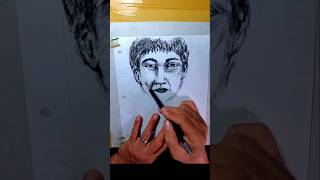 CRAZY PENCIL STROKE pencildrawing pencilstroke pencilsketch art shortvideo sketch drawing [upl. by Dnalrah]