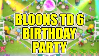 BLOONS TD 6 BIRTHDAY PARTY  Quest Guide 🏆 BTD6 [upl. by Ritch]