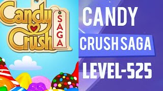 CANDY CRUSH SAGA LEVEL 525 candycrushsaga candycrush games gaming LEVEL525 fungamerzindia [upl. by Arries]