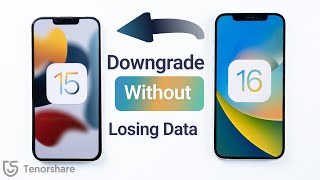 How to Downgrade iOS 1817 to iOS 1716 Without Losing Data [upl. by Standice]