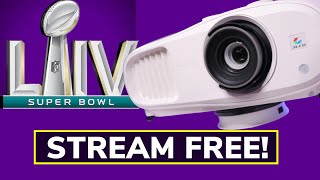 Stream the 2020 Super Bowl to Your Projector for FREE or TV [upl. by Yelloh]