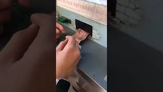 Pakistani currency note and ATM 😂 funny clip atm [upl. by Onitsuaf]