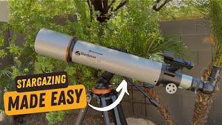 STARGAZING MADE EASY Celestron StarSense Explorer DX 102AZ Review [upl. by Lyons]