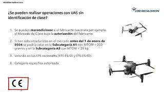 Normativa drones 2024 identificador remoto y declaración operacional [upl. by Alpheus]