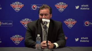 Interviews  CALDER CUP FINALS  Game 5  61017 [upl. by Aileno]