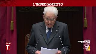 Linsediamento di Sergio Mattarella [upl. by Ajin]