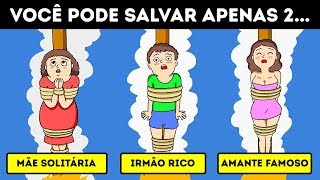 15 CHARADAS E DESAFIOS CEREBRAIS COM RESPOSTAS PARA ALONGAR O SEU CÉREBRO [upl. by Cassella]