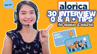 30 ALORICA INTERVIEW QUESTIONS AND ANSWERS FOR NEWBIES AND VETERANS 2024  NAYUMI CEE 💙 [upl. by Koziarz]