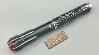 CGs Electrum Sabercraft quotScionquot Lightsaber with CFX [upl. by Bergen]