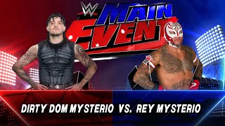 Dominik Mysterio Vs Rey Mysterio  WWE2K23 [upl. by Aicilak]