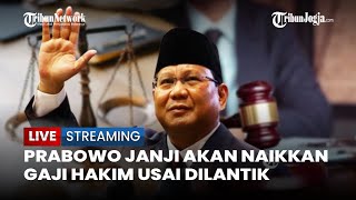 🔴Respons Prabowo dan Jokowi Soal Hakin Tuntut Kenaikan Gaji Hingga 142 Persen [upl. by Ealasaid]