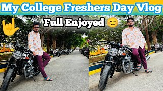 MY COLLEGE FRESHERS DAY 2024 VLOG [upl. by Erinn492]