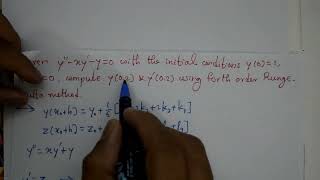 RK method second order differential equation using simple steps by AJ sir [upl. by Audwen]