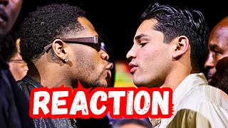 REACTION DEVIN HANEY VS RYAN GARCIA PRESS CONFERENCE [upl. by Hertha]