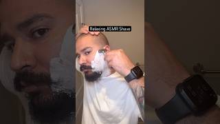 Relaxing ASMR Shave asmrshaving shavingroutine shaveoftheday wetshavingcommunity oneblade [upl. by Sarnoff]