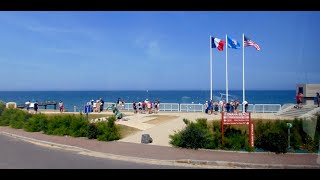 Omaha Beach Museum Normandy Cemetery [upl. by Nafets476]