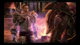 Dragon Age Origins  Archdemon Battle and Ending Without Tricks [upl. by Gnilrits264]