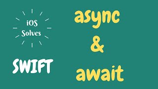 Swift  Structured Concurrency  async amp await [upl. by Ab]