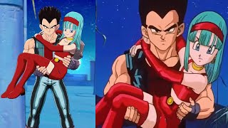 Bulla  Vegeta Assist  References  Side by Side  Dragon Ball Legends [upl. by Lenahtan]