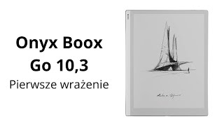 Następca klasycznego notatnika  Onyx Boox Go 103 [upl. by Idnew]