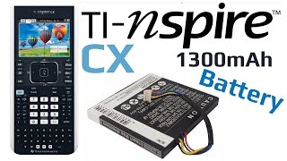 TI Nspire CX or CAS Battery Replacement SOLVE BATTERY PROBLEM [upl. by Samtsirhc]