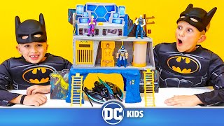 Vlad and Niki Show Us Their Favorite Batman Toys amp Games  dckids [upl. by Akeret]