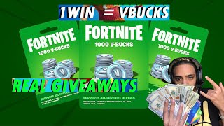 FORTNITE CUSTOMS V BUCKS GIVEAWAYS FASHION SHOW LIVE FORTNITE ITEM SHOP [upl. by Evod119]