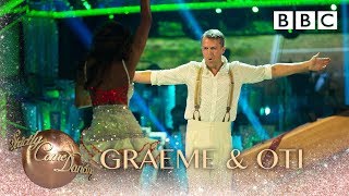 Graeme Swann amp Oti Mabuse dance the Samba to Soul Limbo  BBC Strictly 2018 [upl. by Serdna]