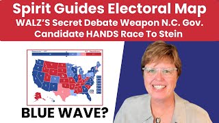 Electoral Map Prediction Walz Secret Debate Weapon NC Robinson Dumpster Fire predictions [upl. by Merchant]