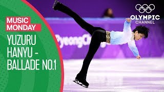 Yuzuru Hanyu performs to Chopins Ballade No 1 at PyeongChang 2018  Music Monday [upl. by Noned]