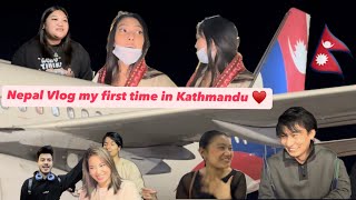 Nepal Kathmandu Vlog Part I learning to travel solo🥹 My first visit to Kathmandupura ramailo ♥️ [upl. by Lief232]